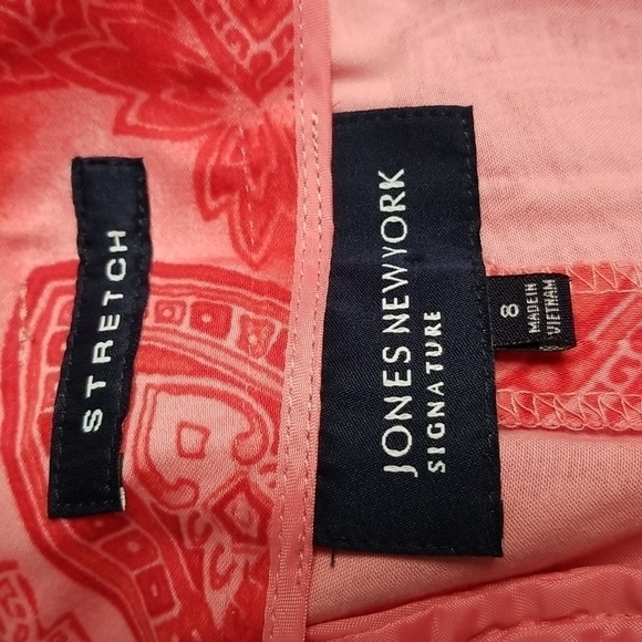 Jones New York Signature Stretch Cotton Pants Size 8 - Picture 6 of 7